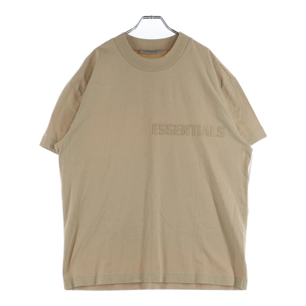 FEAR OF GOD ESSENTIALS(フィアオブゴッド エッセンシャルズ) S/S T-SHIRT フェルトロゴ 半袖Tシャツ ベージュ