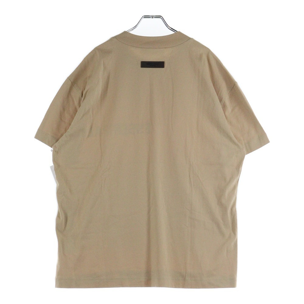 FEAR OF GOD ESSENTIALS(フィアオブゴッド エッセンシャルズ) S/S T-SHIRT フェルトロゴ 半袖Tシャツ ベージュ