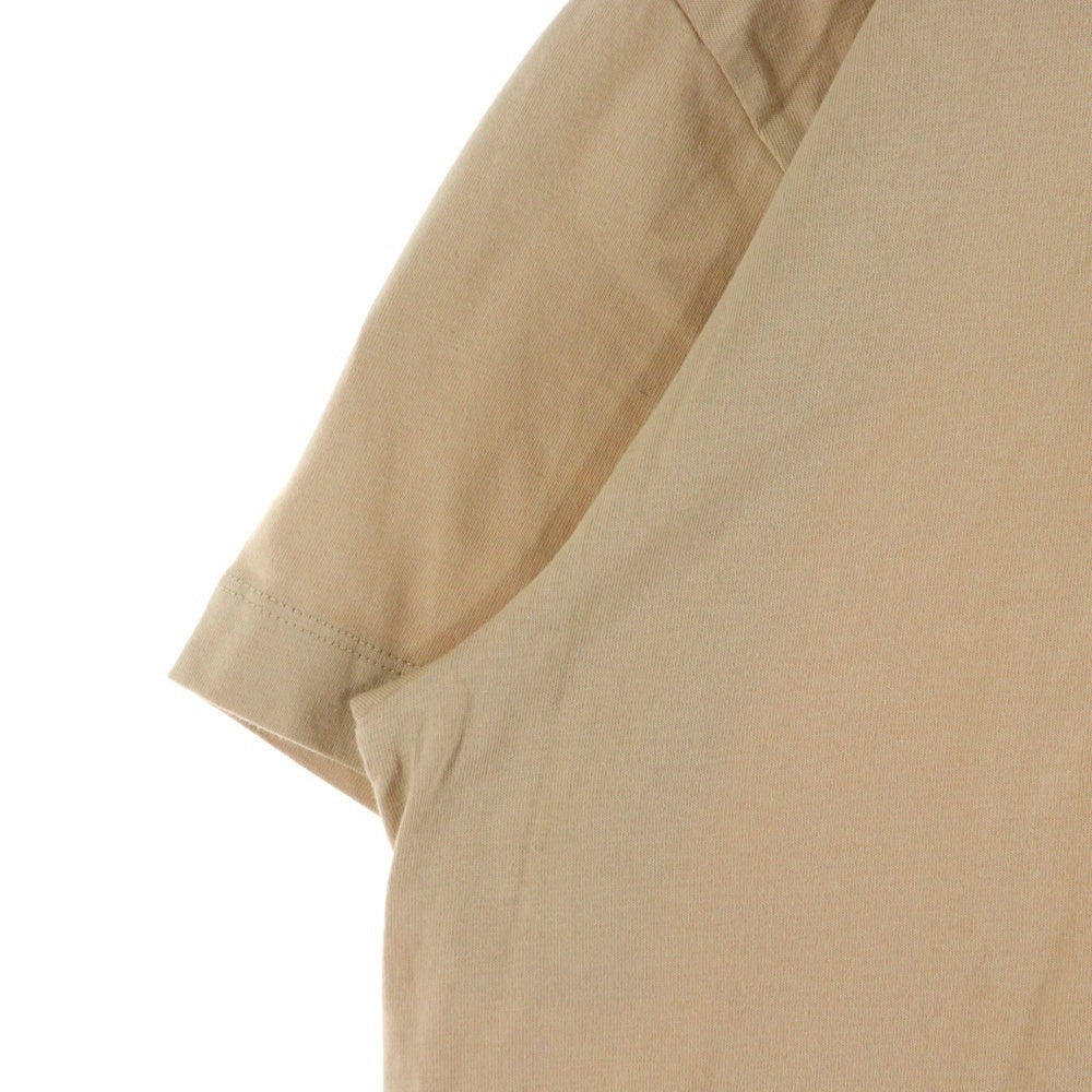 FEAR OF GOD ESSENTIALS(フィアオブゴッド エッセンシャルズ) S/S T-SHIRT フェルトロゴ 半袖Tシャツ ベージュ