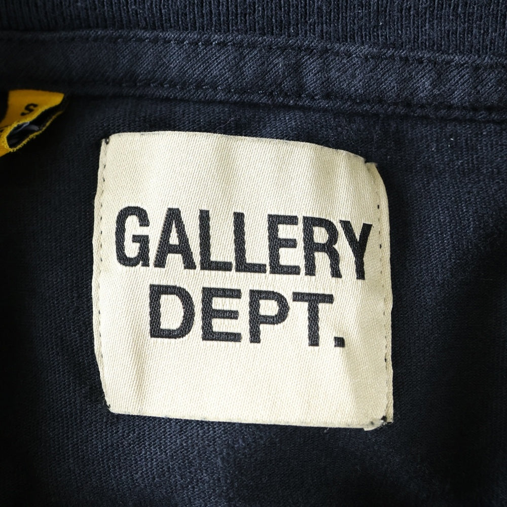 GALLERY DEPT.(ギャラリーデプト) Souvenir T-Shirt ロゴプリント半袖Tシャツ ネイビー