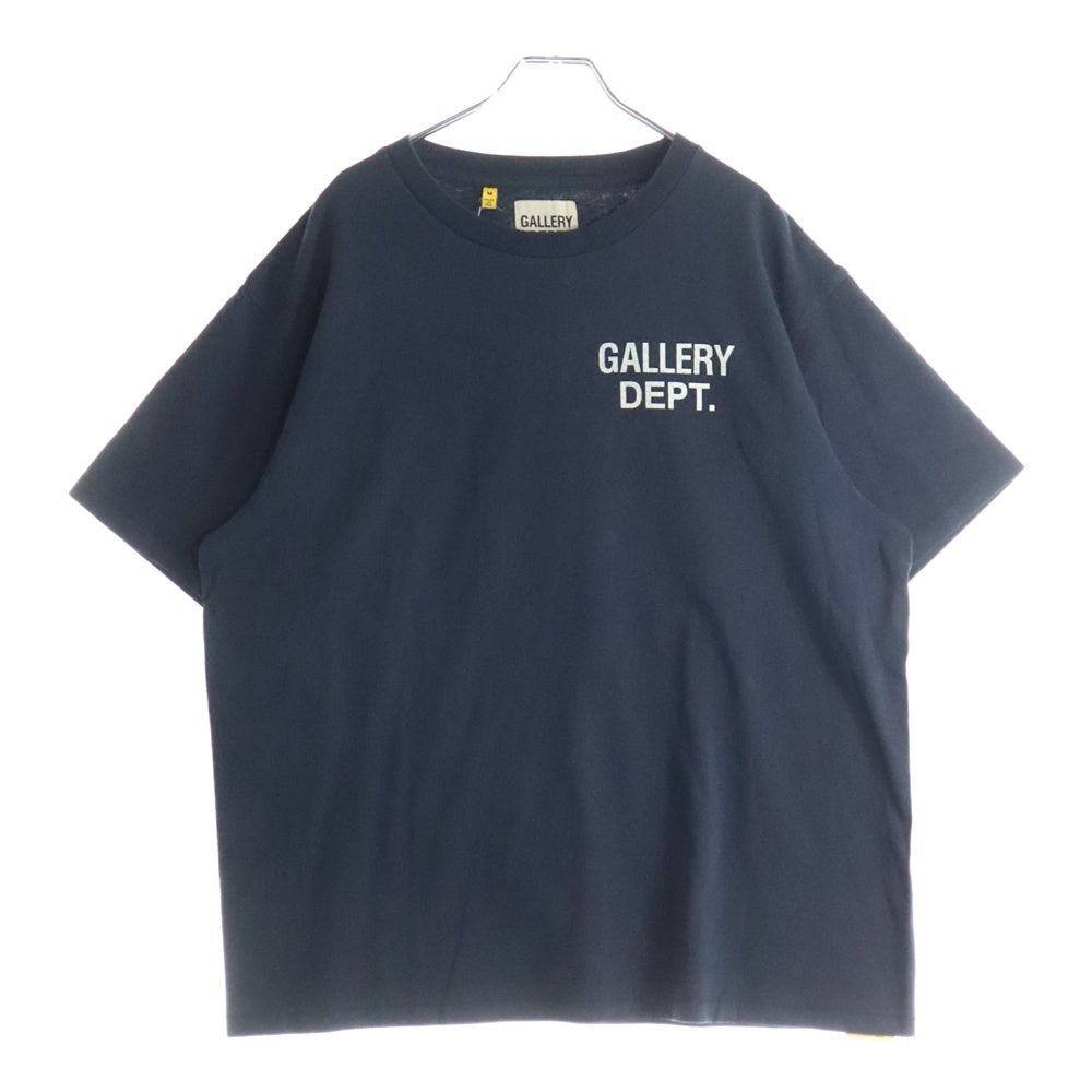 GALLERY DEPT.(ギャラリーデプト) Souvenir T-Shirt ロゴプリント半袖Tシャツ ネイビー