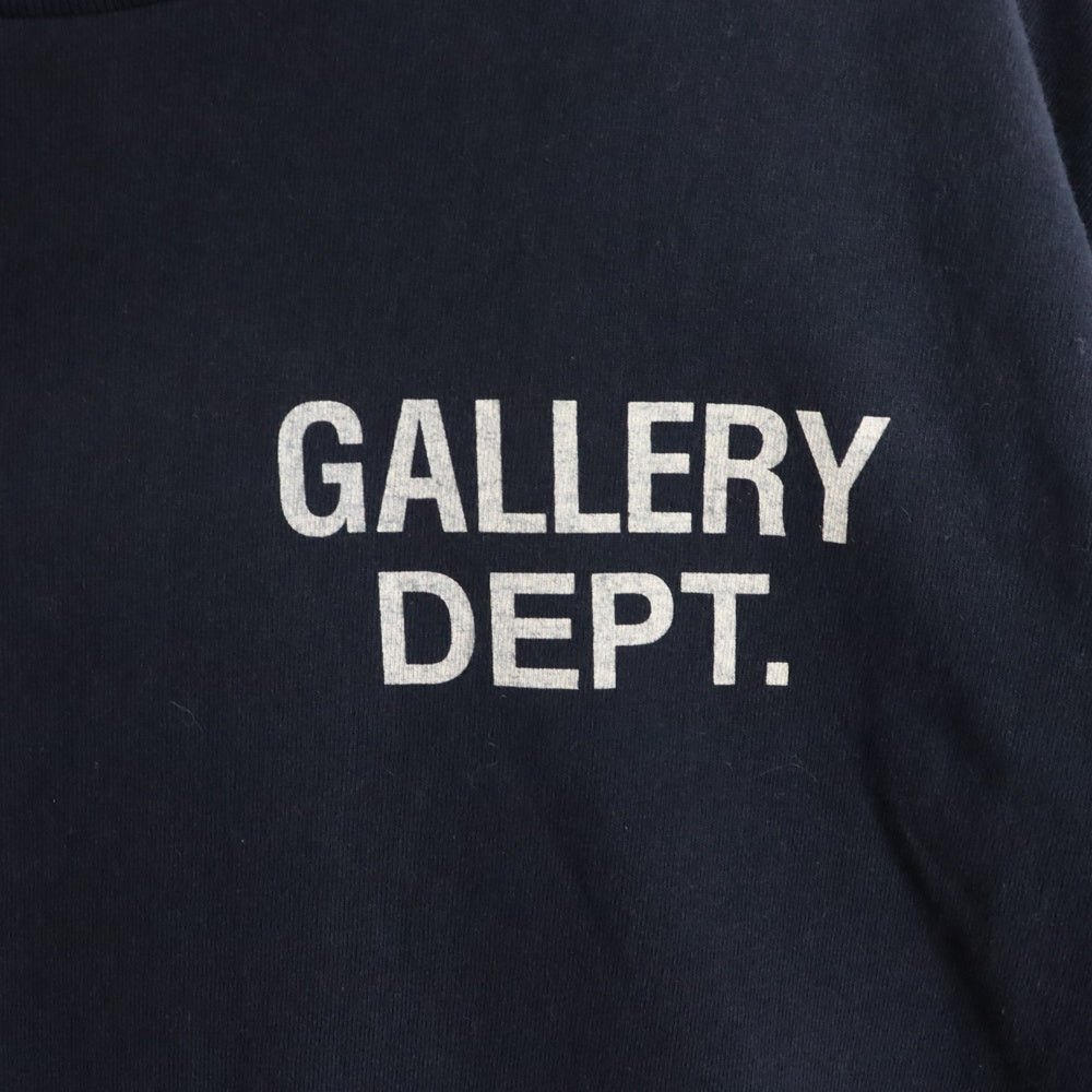 GALLERY DEPT.(ギャラリーデプト) Souvenir T-Shirt ロゴプリント半袖Tシャツ ネイビー