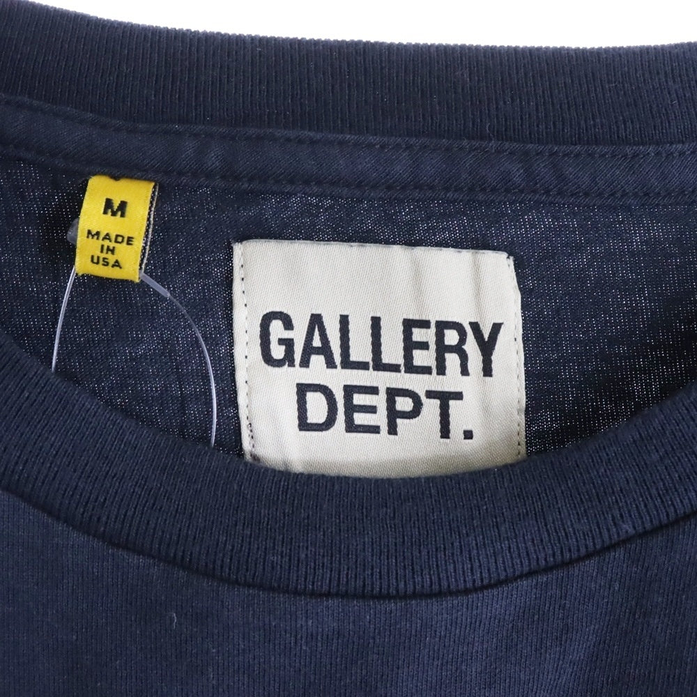 GALLERY DEPT.(ギャラリーデプト) Souvenir T-Shirt ロゴプリント半袖Tシャツ ネイビー
