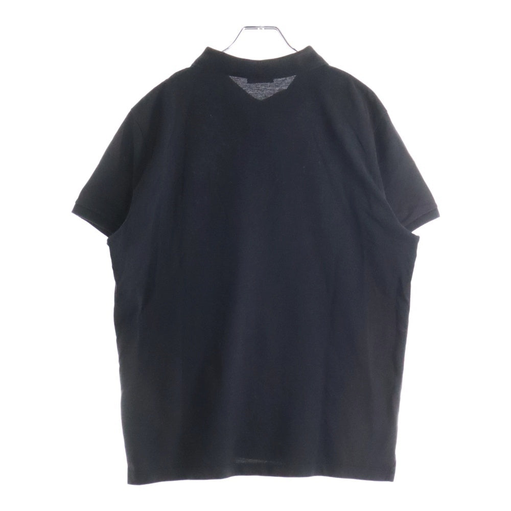MONCLER(モンクレール) MAGLIA POLO MANICA CORTA ロゴ刺繍 半袖ポロシャツ ブラック G10918A72900 84556