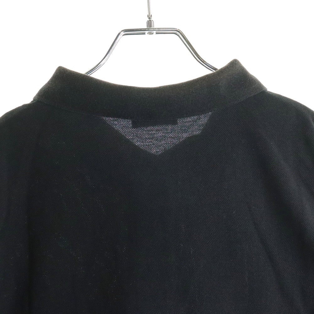 MONCLER(モンクレール) MAGLIA POLO MANICA CORTA ロゴ刺繍 半袖ポロシャツ ブラック G10918A72900 84556