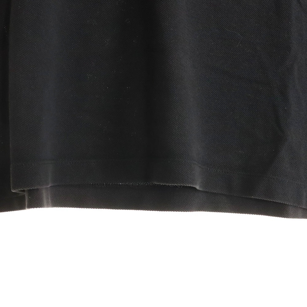 MONCLER(モンクレール) MAGLIA POLO MANICA CORTA ロゴ刺繍 半袖ポロシャツ ブラック G10918A72900 84556