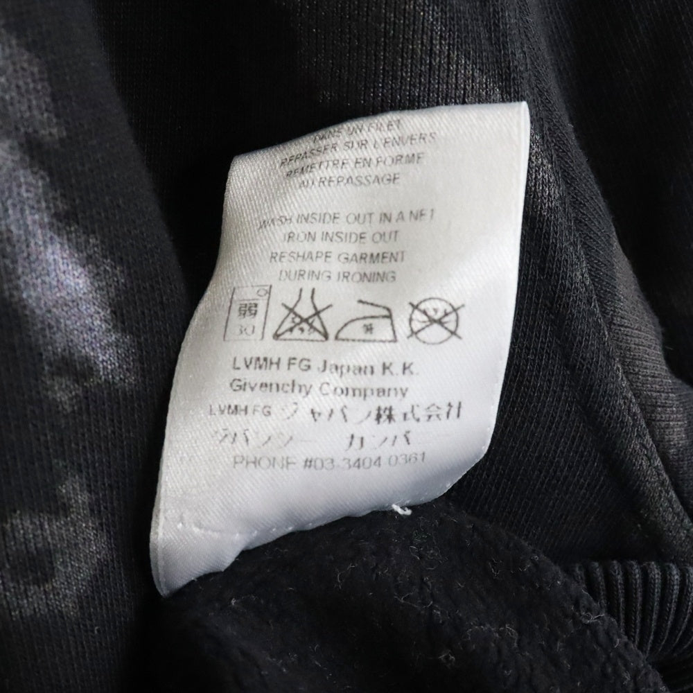 GIVENCHY(ジバンシィ) Rottweiler Sweatshirt ロットワイラー ドッグプリント クルーネックスウェットトレーナー ブラック 14X 7712 498