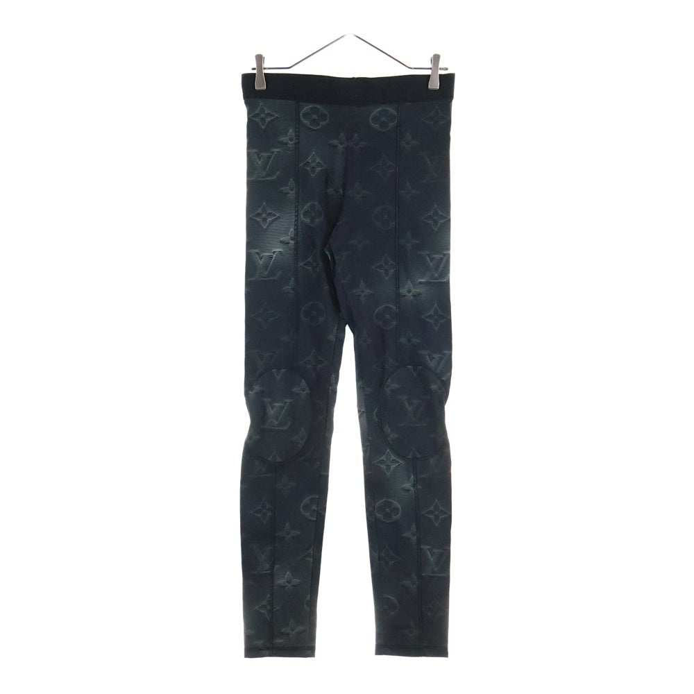 LOUIS VUITTON(ルイヴィトン) 21SS Leggings テクニカル プリンテッド レギンス ロングパンツ ブラック RM211M ZMK HKY13W