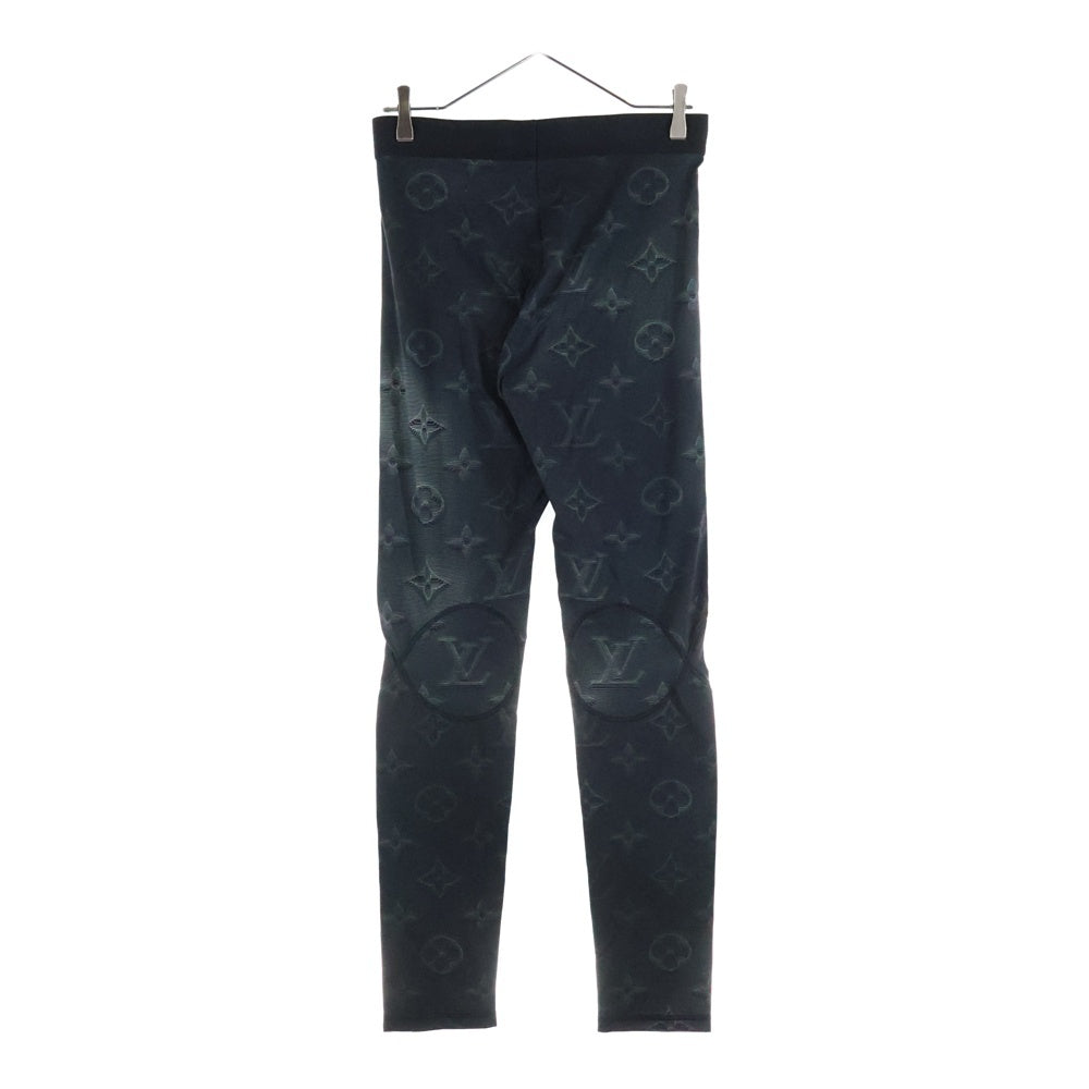 LOUIS VUITTON(ルイヴィトン) 21SS Leggings テクニカル プリンテッド レギンス ロングパンツ ブラック RM211M ZMK HKY13W