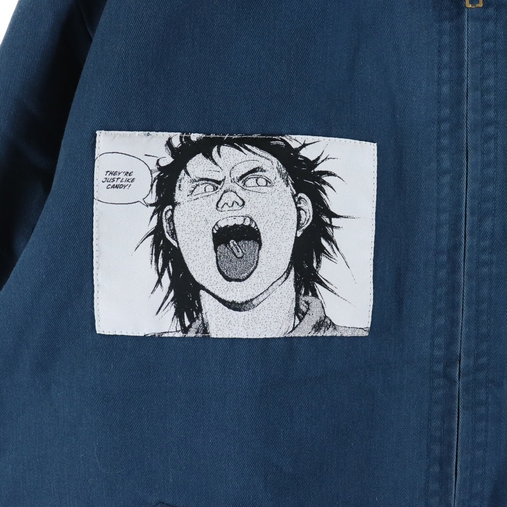 SUPREME(シュプリーム) 17AW AKIRA Work Jacket アキラ 裏地キルティング ワークジャケット ネイビー