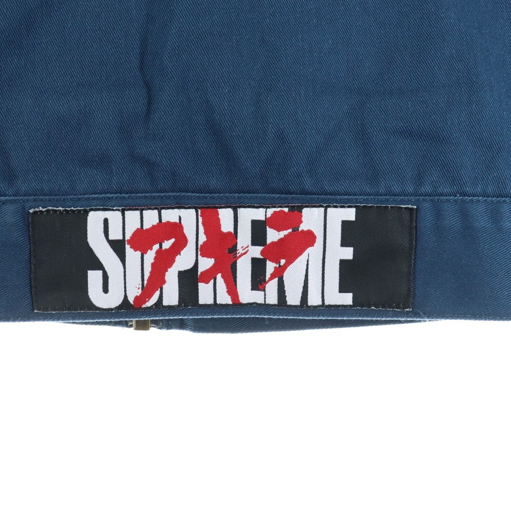 SUPREME(シュプリーム) 17AW AKIRA Work Jacket アキラ 裏地キルティング ワークジャケット ネイビー