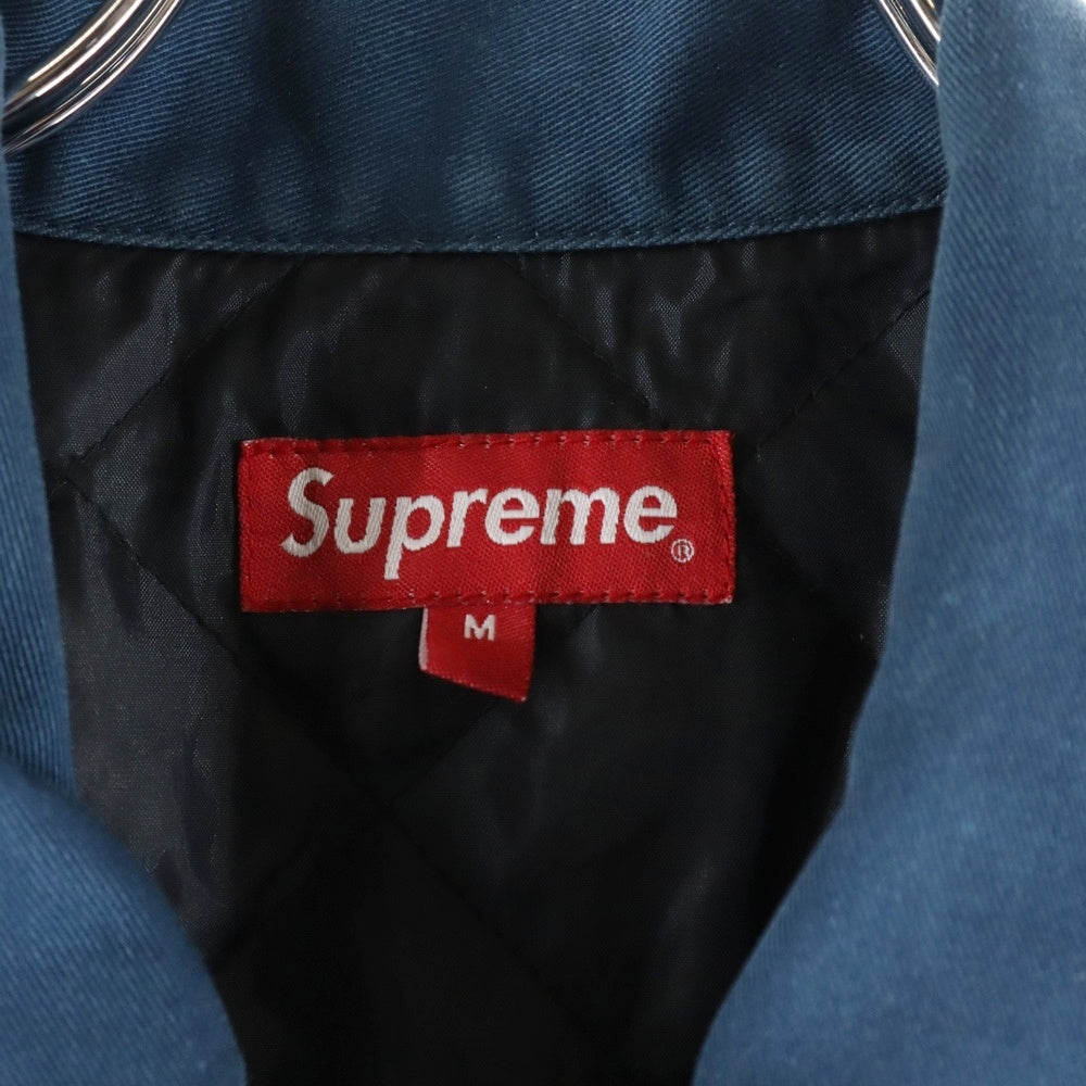 SUPREME(シュプリーム) 17AW AKIRA Work Jacket アキラ 裏地キルティング ワークジャケット ネイビー