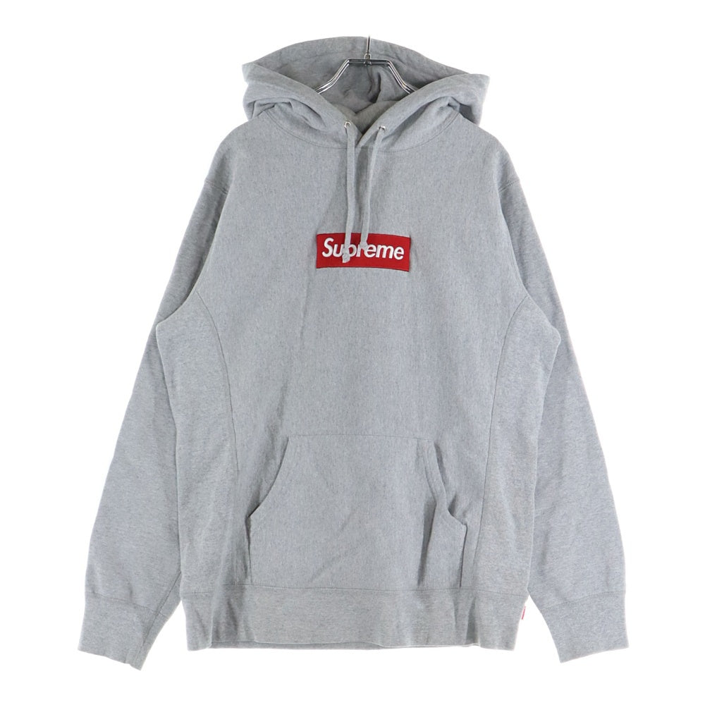SUPREME(シュプリーム) 16AW Box Logo Hooded Sweatshirt ボックスロゴ プルオーバースウェットパーカー フーディー グレー