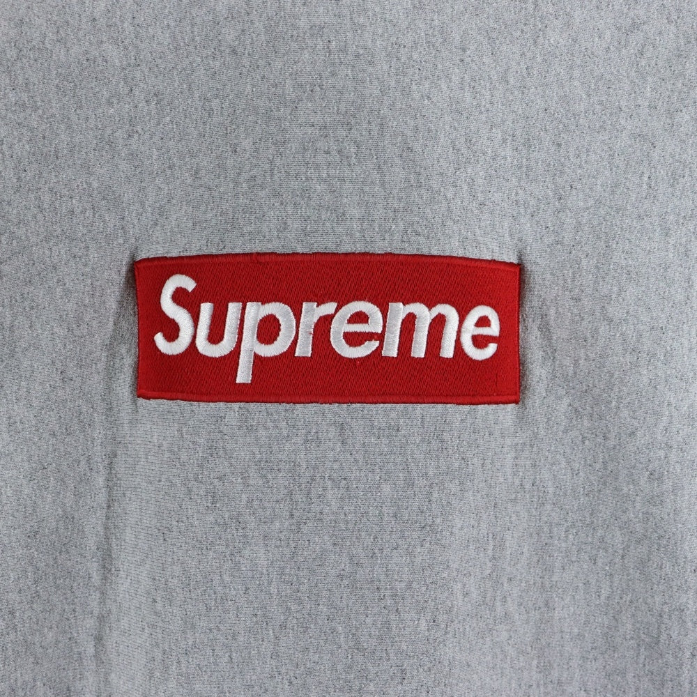 SUPREME(シュプリーム) 16AW Box Logo Hooded Sweatshirt ボックスロゴ プルオーバースウェットパーカー フーディー グレー