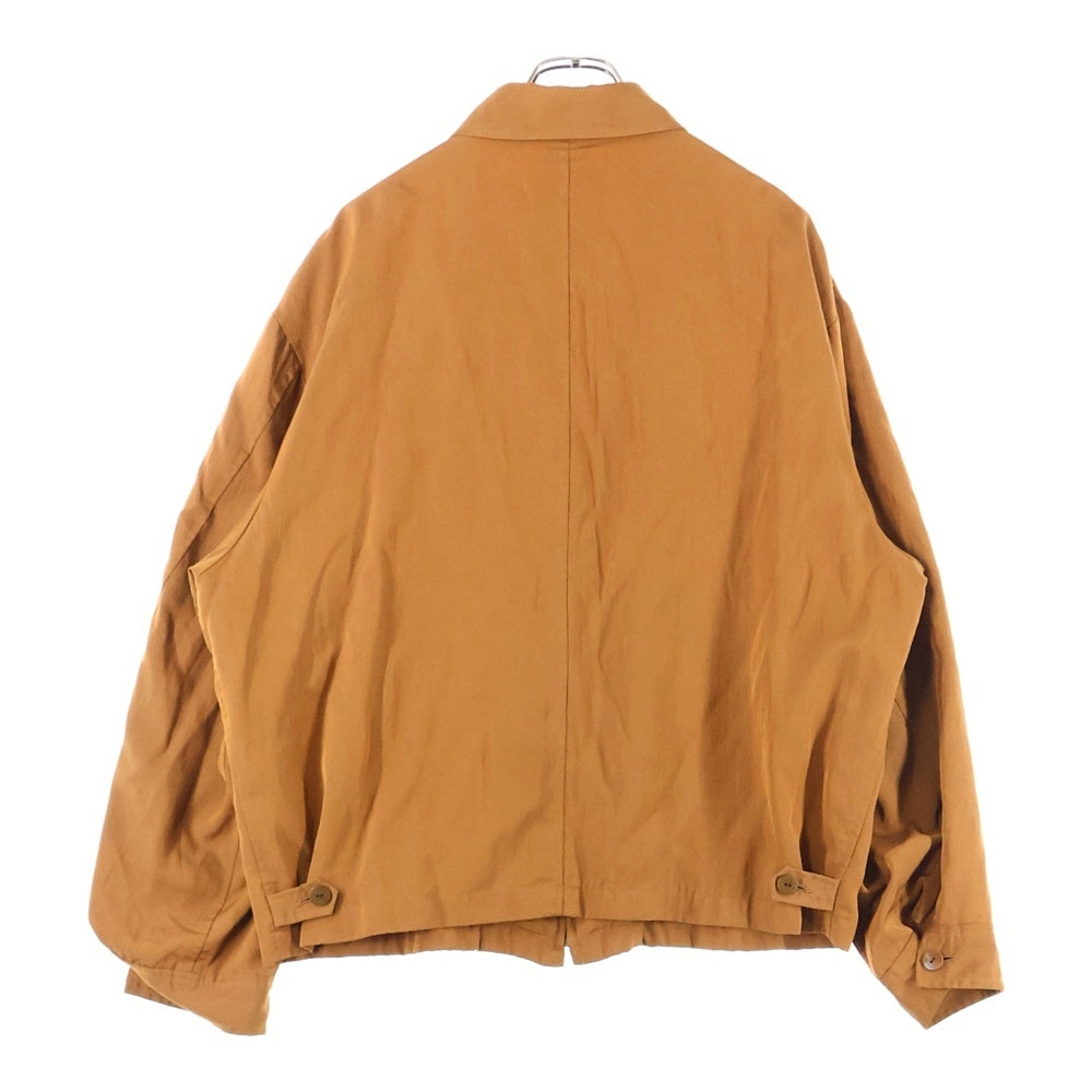 NO BRAND(ノーブランド) dezert デザート ジップアップ ブルゾン ジャケット ブラウン