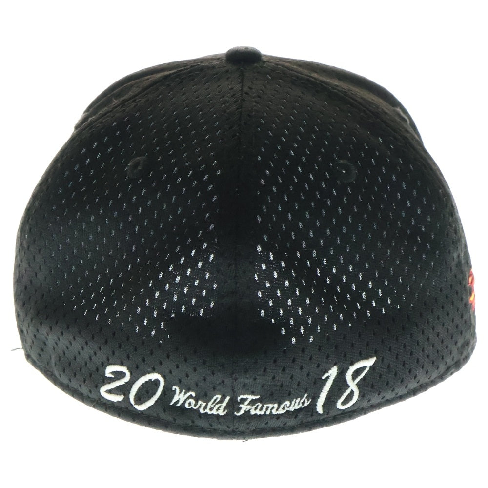 SUPREME(シュプリーム) ×NEWERA 20 World Famous 18 ニューエラ ワールドフェイマス キャップ 帽子 ブラック