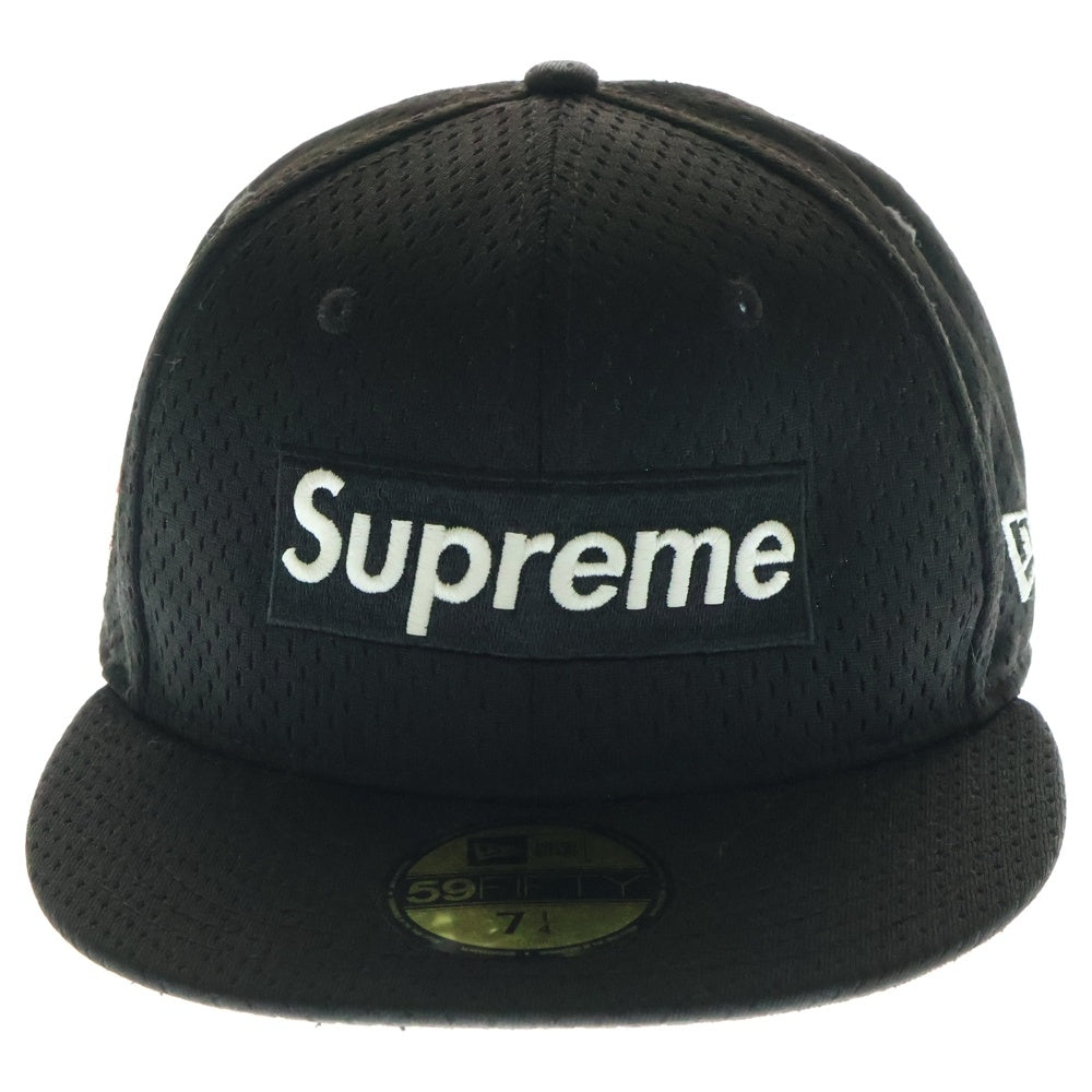 SUPREME(シュプリーム) ×NEWERA 20 World Famous 18 ニューエラ ワールドフェイマス キャップ 帽子 ブラック