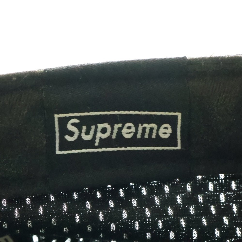 SUPREME(シュプリーム) ×NEWERA 20 World Famous 18 ニューエラ ワールドフェイマス キャップ 帽子 ブラック