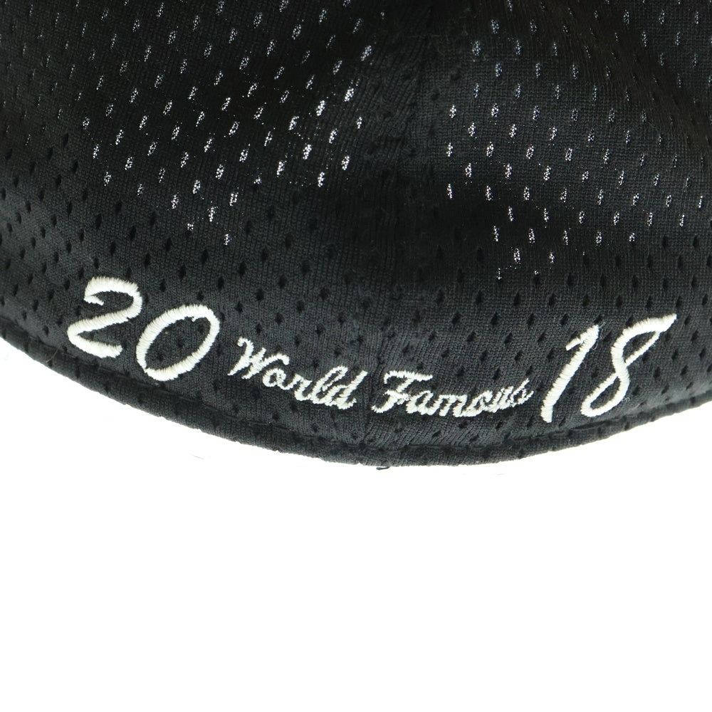 SUPREME(シュプリーム) ×NEWERA 20 World Famous 18 ニューエラ ワールドフェイマス キャップ 帽子 ブラック