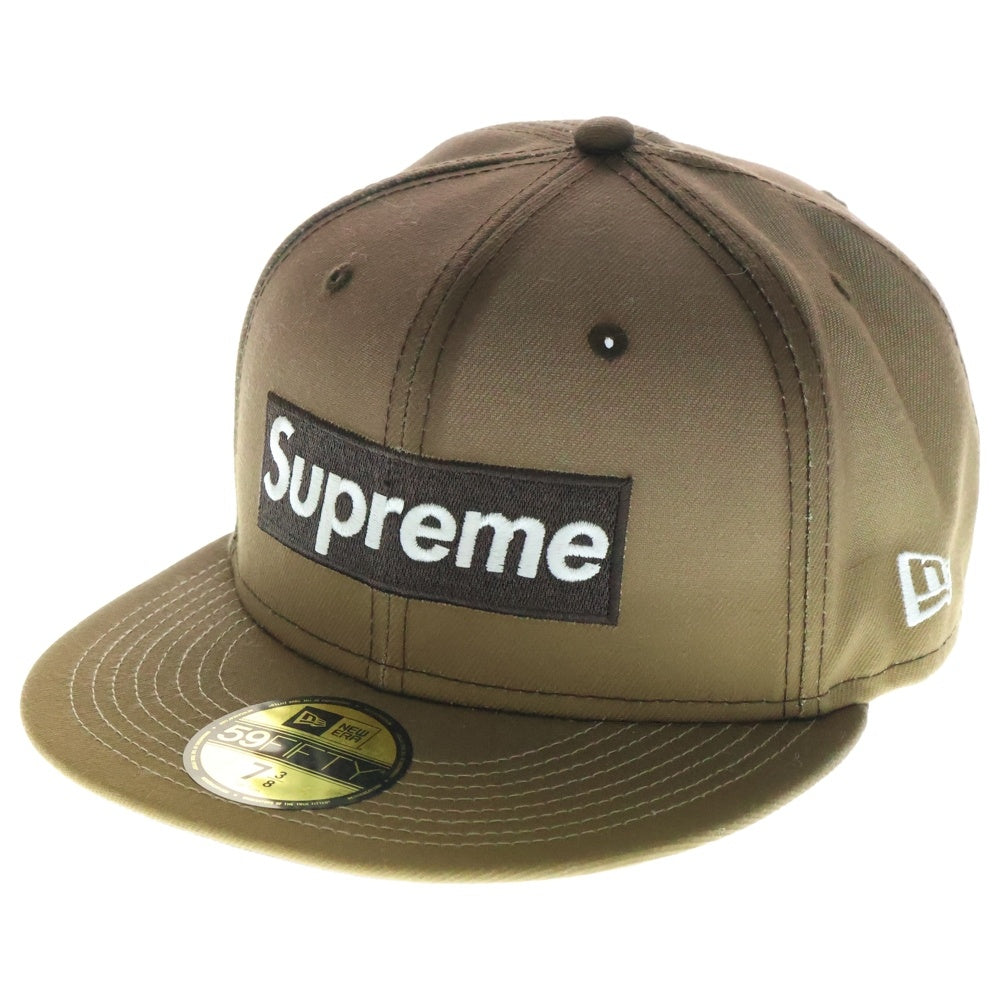 SUPREME(シュプリーム) 23SS ×NEWERA Gradient Box Logo ニューエラ グラデーションボックスロゴ キャップ 帽子 ブラウン