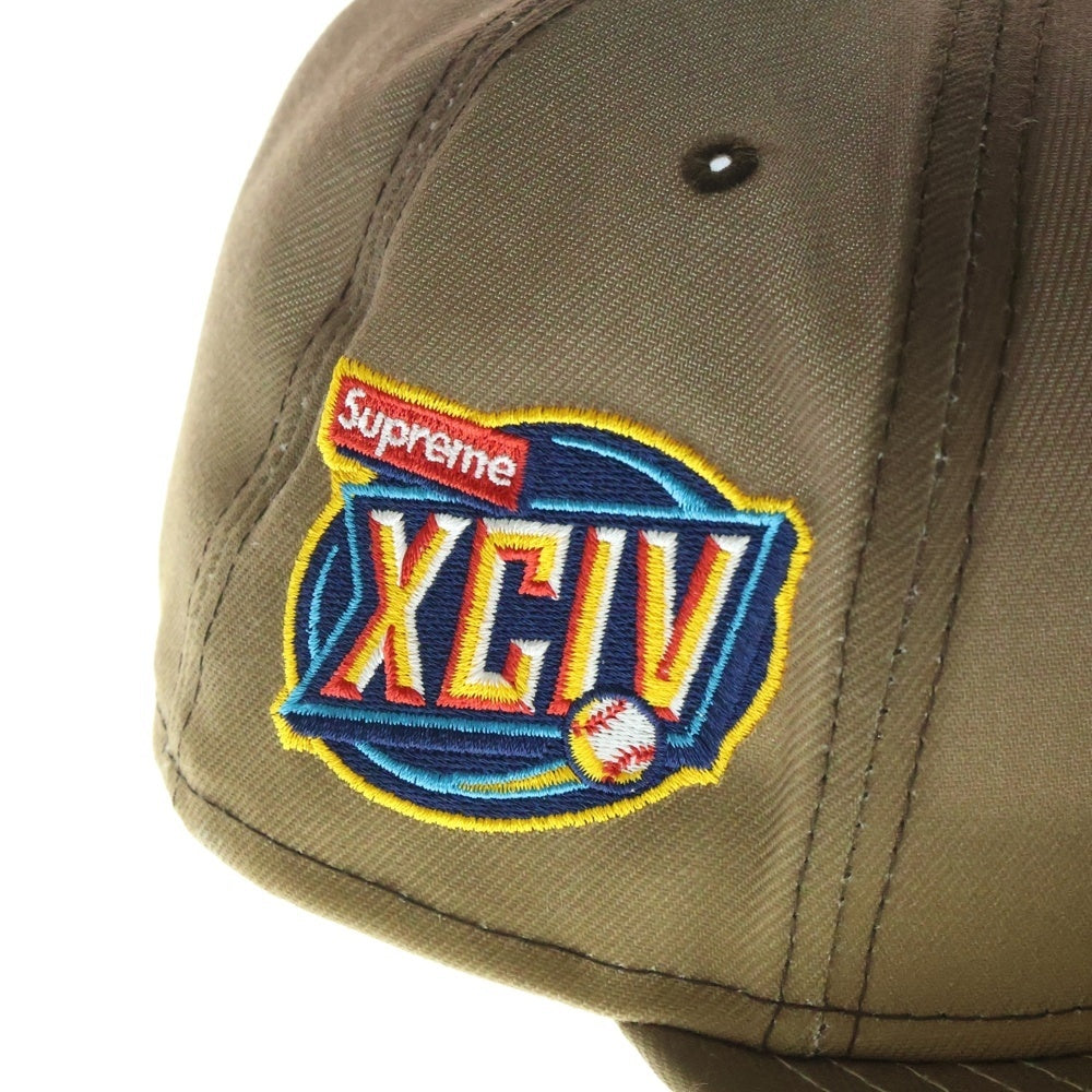 SUPREME(シュプリーム) 23SS ×NEWERA Gradient Box Logo ニューエラ グラデーションボックスロゴ キャップ 帽子 ブラウン