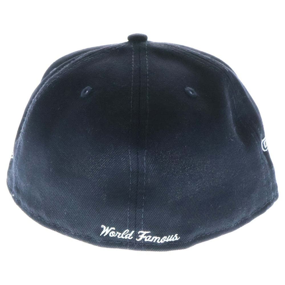SUPREME(シュプリーム) 21AW ×NEWERA No Camp Box Logo ノー キャンプ ボックス ロゴ キャップ 帽子 ネイビー