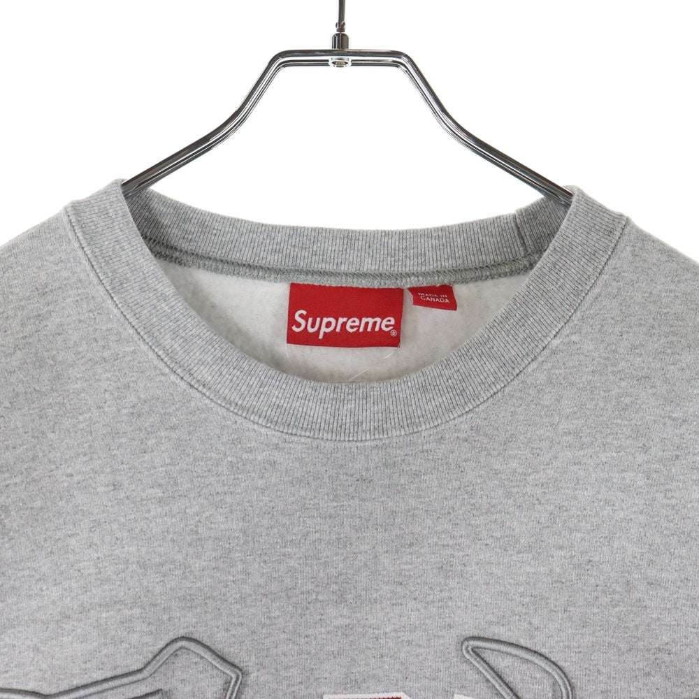 SUPREME(シュプリーム) 20SS Kanji Logo Crewneck カンジ ロゴ クルーネック スウェットトレーナー グレー
