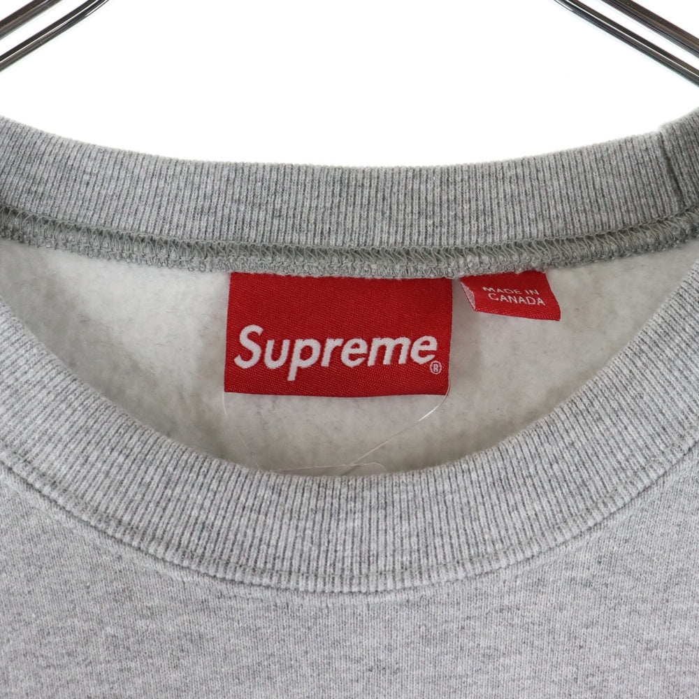 SUPREME(シュプリーム) 20SS Kanji Logo Crewneck カンジ ロゴ クルーネック スウェットトレーナー グレー