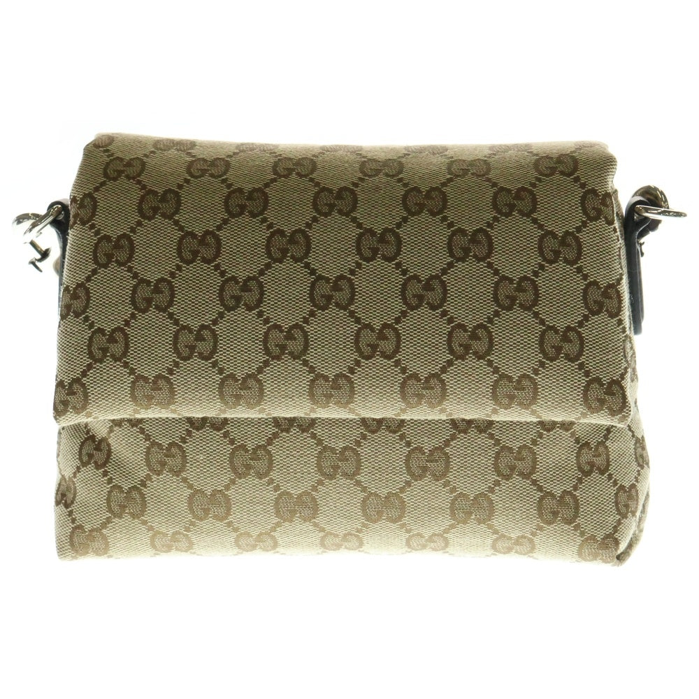 GUCCI(グッチ) モノグラム キャンバス メッセンジャーバッグ ベージュ 821617