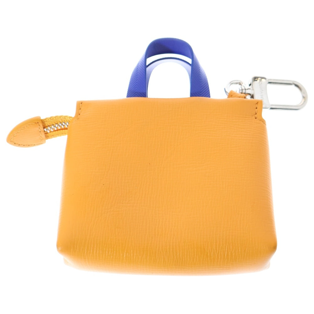 LOUIS VUITTON(ルイヴィトン) バッグチャーム LV ミニ ショッパー キーホルダー オレンジ M02699