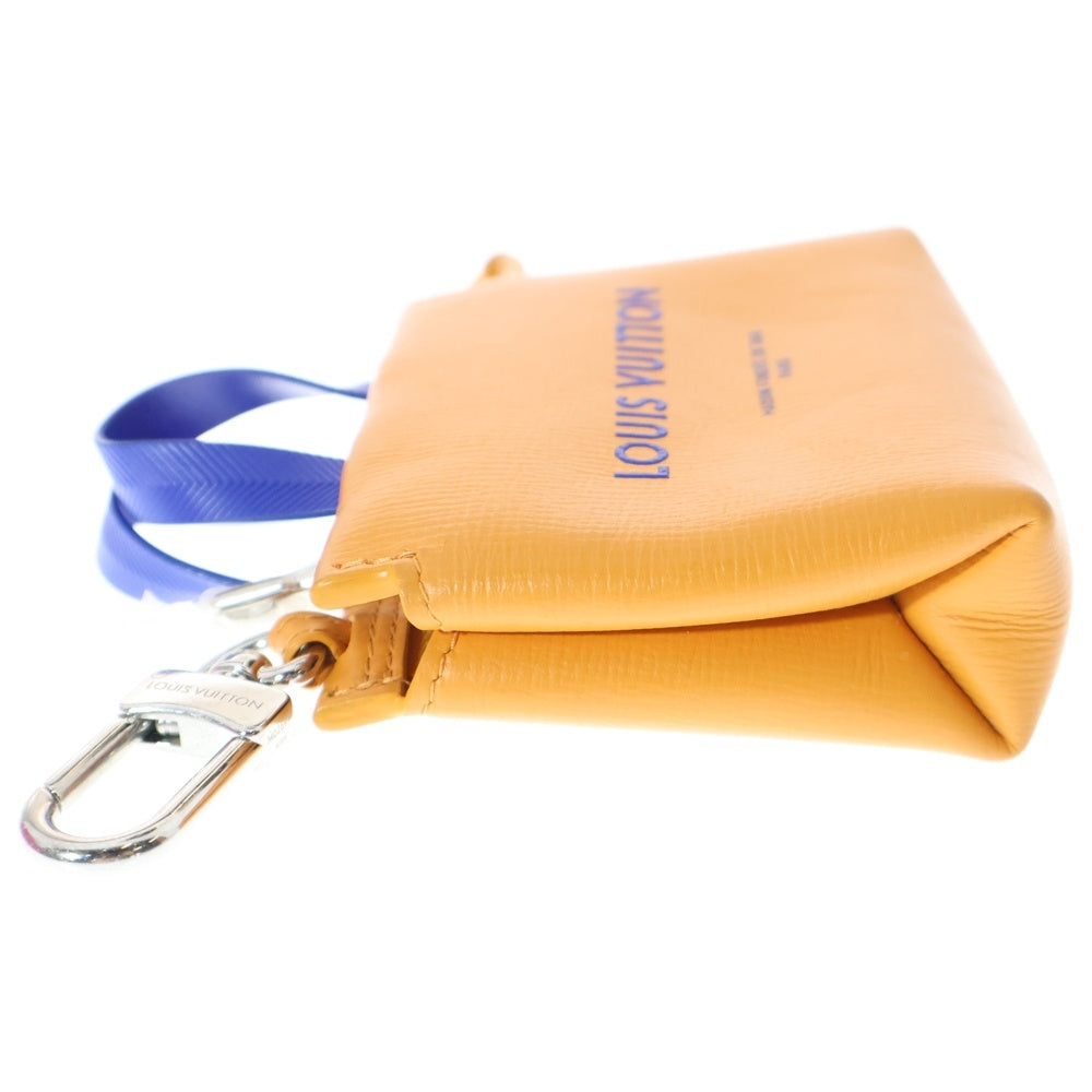 LOUIS VUITTON(ルイヴィトン) バッグチャーム LV ミニ ショッパー キーホルダー オレンジ M02699