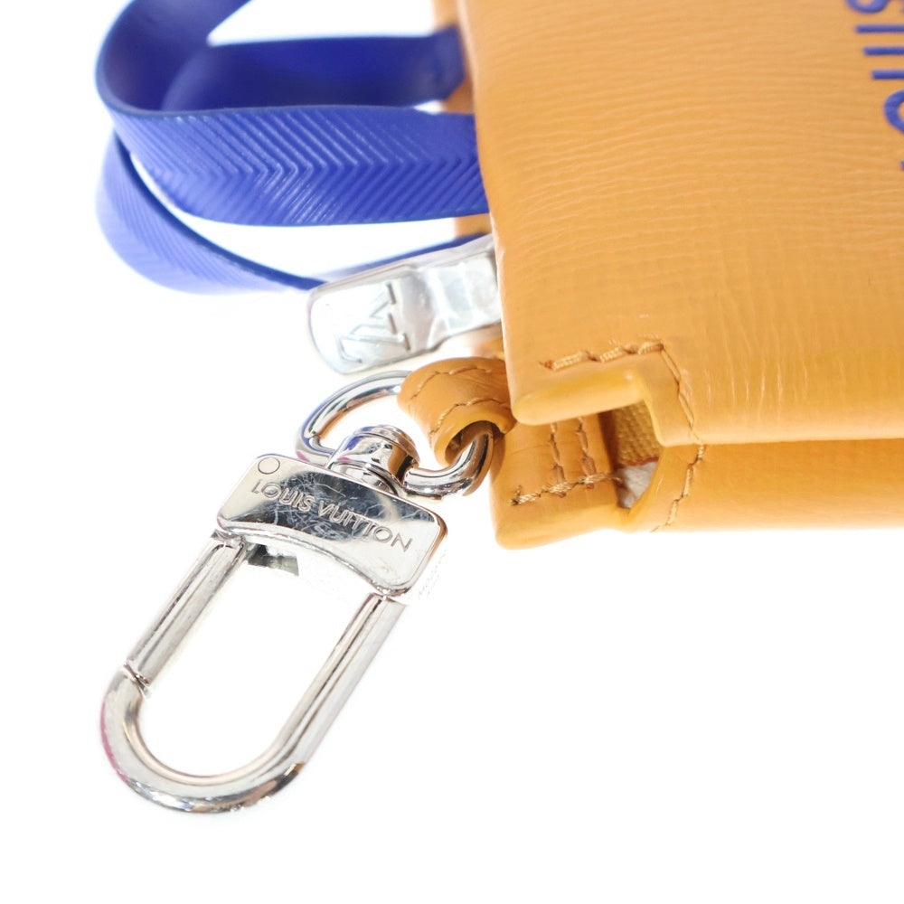 LOUIS VUITTON(ルイヴィトン) バッグチャーム LV ミニ ショッパー キーホルダー オレンジ M02699