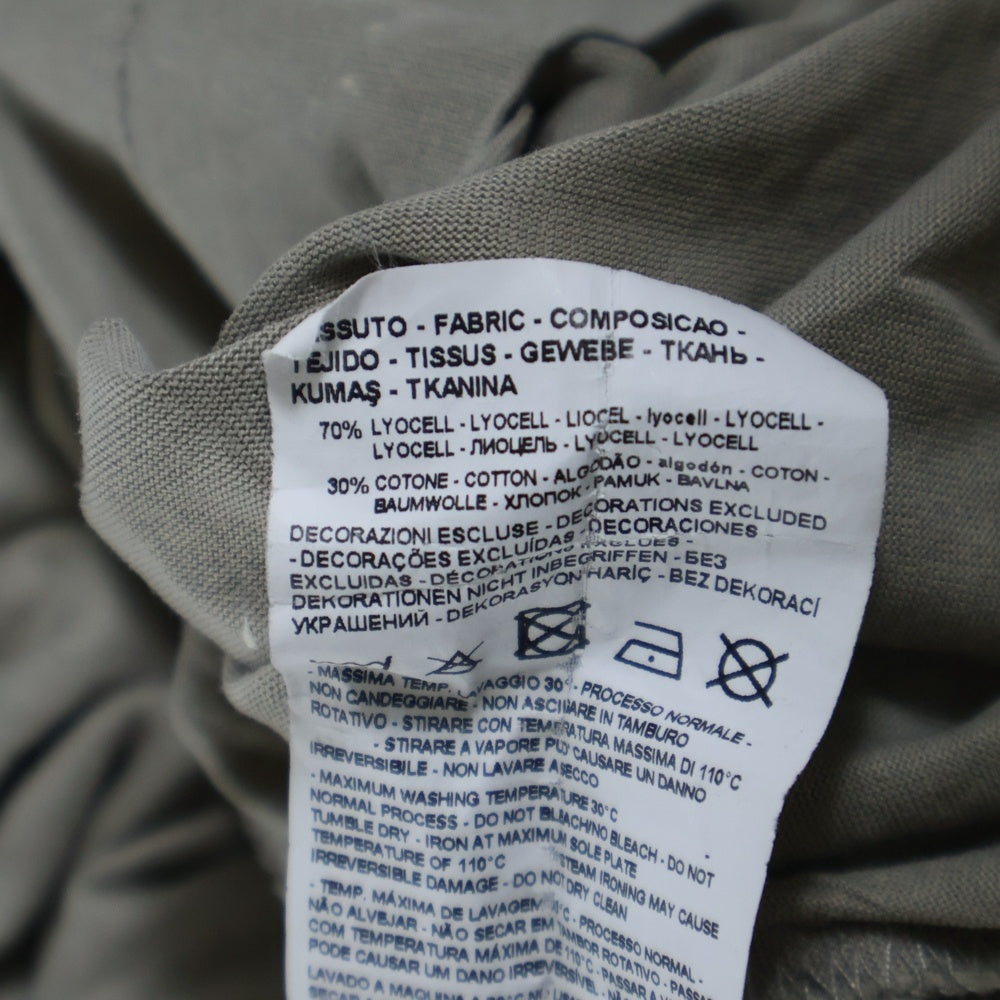 EMPORIO ARMANI(エンポリオアルマーニ) フロントロゴ 半袖Tシャツ カットソー ブラウン 8N1TF5 1JUVZ