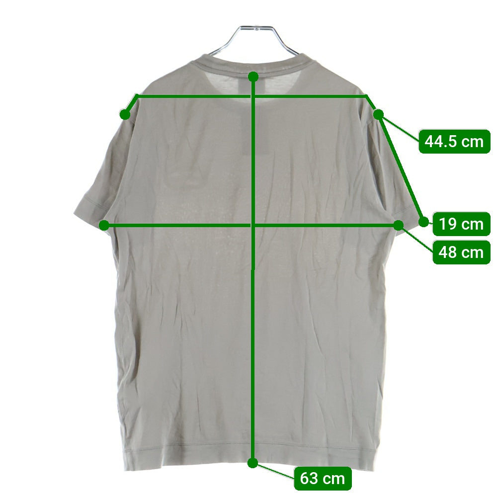 EMPORIO ARMANI(エンポリオアルマーニ) フロントロゴ 半袖Tシャツ カットソー ブラウン 8N1TF5 1JUVZ