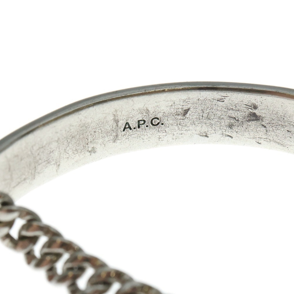A.P.C(アーペーセー) CHAIN BLACELET チェーンブレスレット シルバー