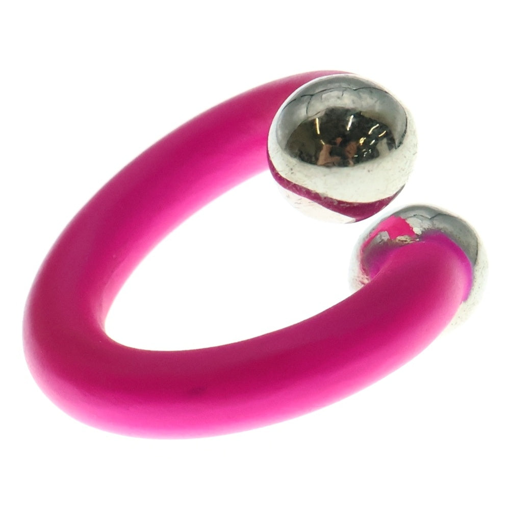 AMBUSH(アンブッシュ) Barbell Ring バーベルリング 指輪 ピンク