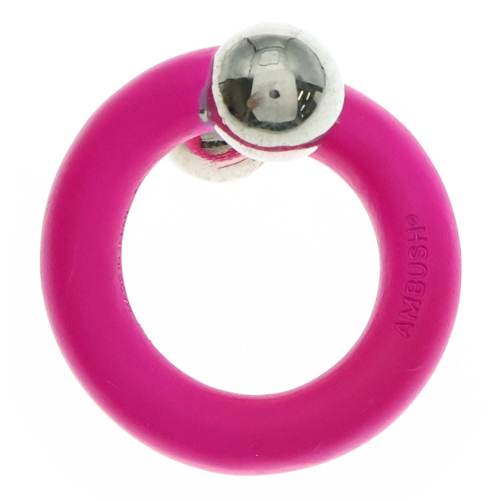 AMBUSH(アンブッシュ) Barbell Ring バーベルリング 指輪 ピンク