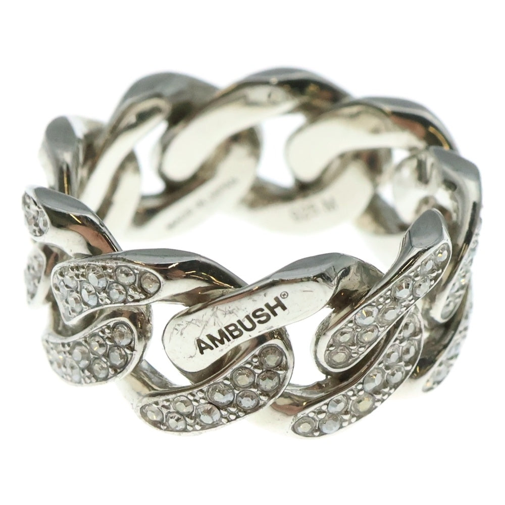 AMBUSH(アンブッシュ) CHAIN RING チェーンリング 指輪 シルバー