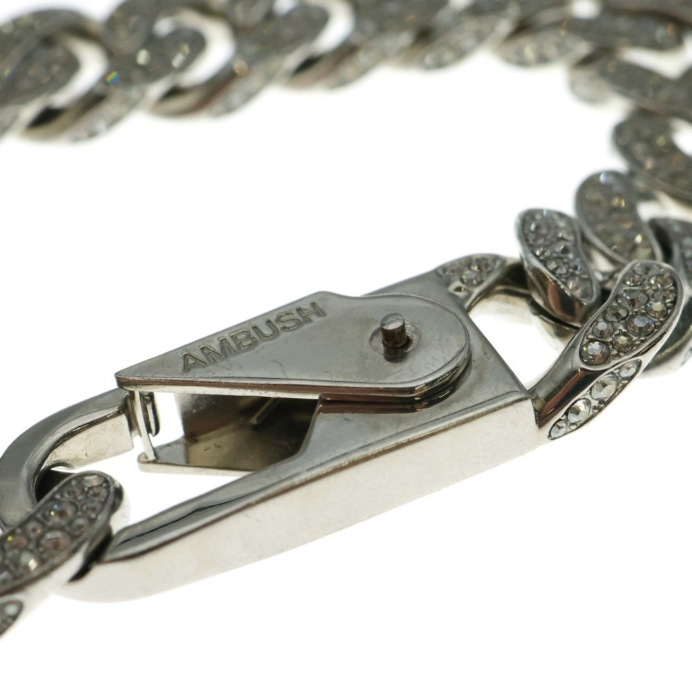 AMBUSH(アンブッシュ) STONE CHAIN BRACELET ストーン チェーン ブレスレット シルバー
