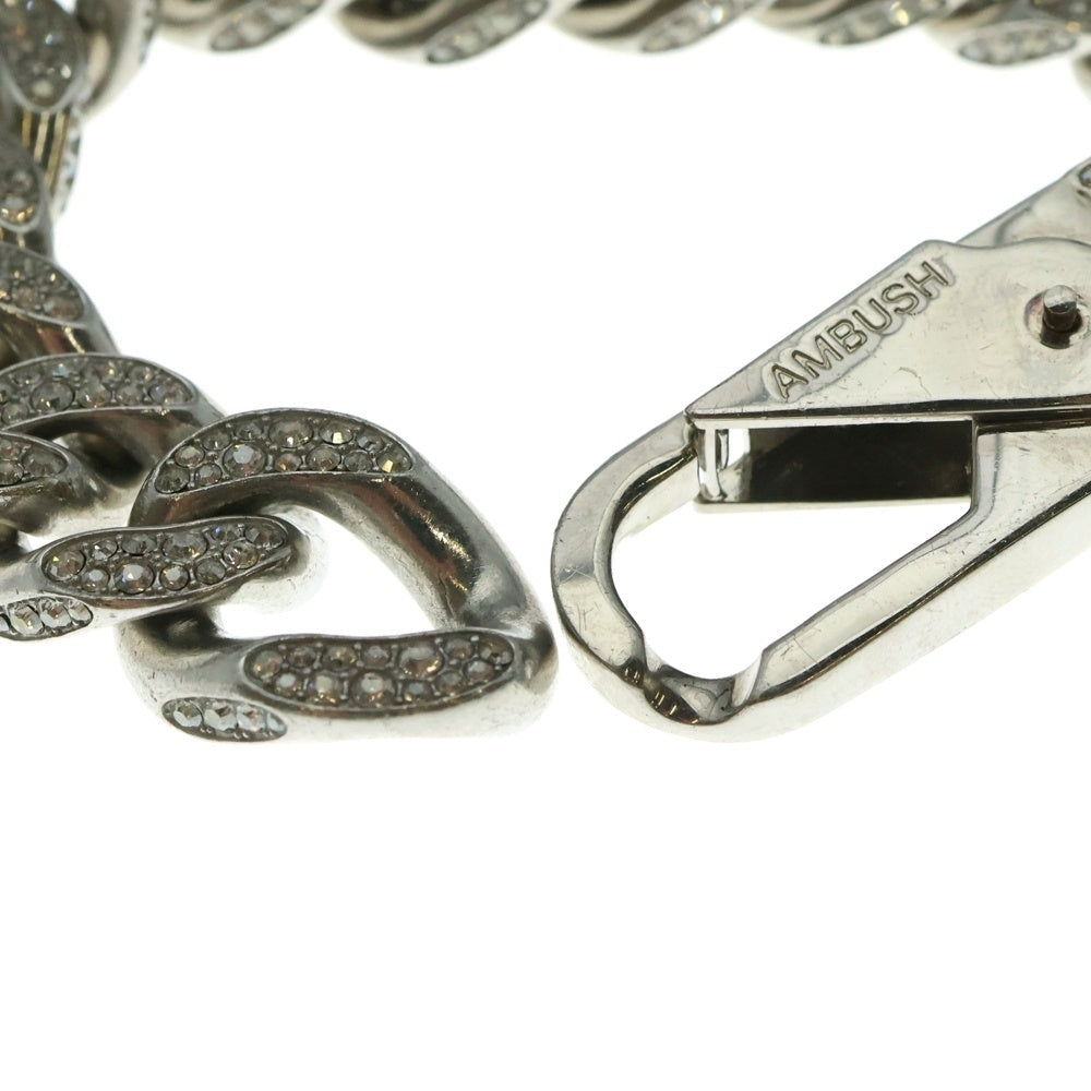 AMBUSH(アンブッシュ) STONE CHAIN BRACELET ストーン チェーン ブレスレット シルバー