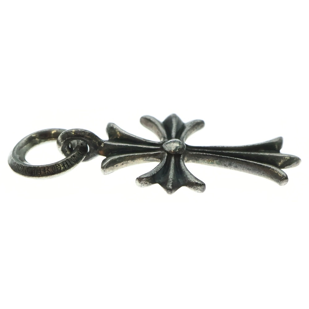 CHROME HEARTS(クロムハーツ) TINY CH CROSS タイニーCHクロス チャーム ネックレストップ シルバー BCA382