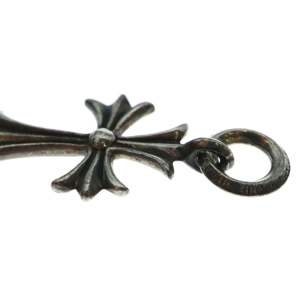 CHROME HEARTS(クロムハーツ) TINY CH CROSS タイニーCHクロス チャーム ネックレストップ シルバー BCA382