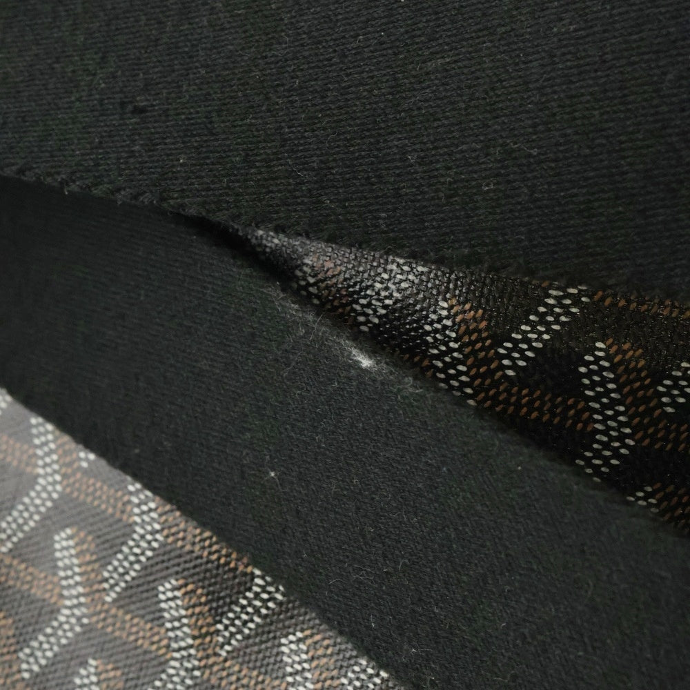 GOYARD(ゴヤール) アルパンMM PVC レザーエリンボーン 2WAYバックパック リュック ブラック/ブラウン