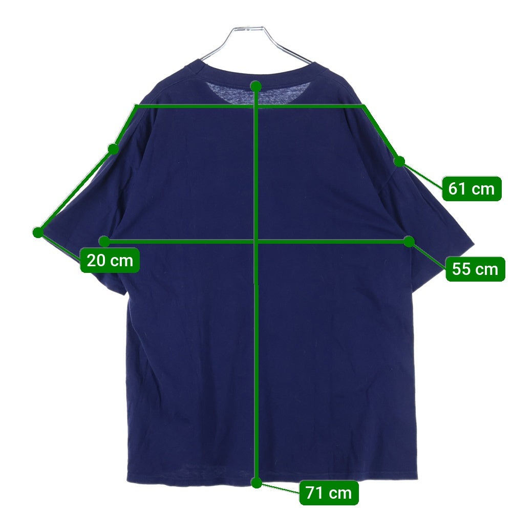 VINTAGE(ヴィンテージ) 90s OASIS SHAKER MAKER TEE オアシス フロントプリント半袖Tシャツ カットソー ネイビー