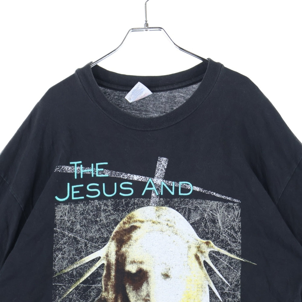 VINTAGE(ヴィンテージ) 90S THE JESUS AND MARY CHAIN ジーザス&メリーチェイン 両面プリント クルーネック 半袖Tシャツ カットソー ブラック