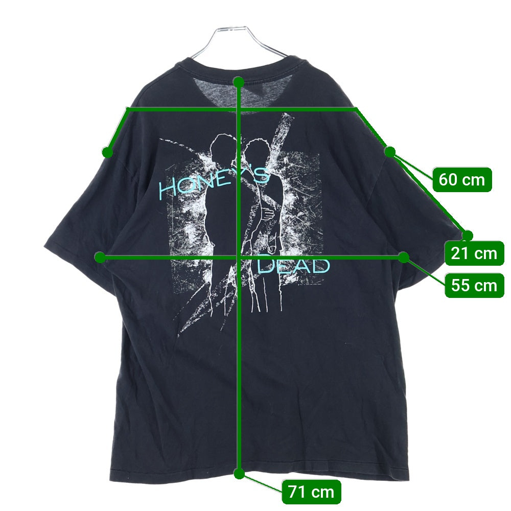 VINTAGE(ヴィンテージ) 90S THE JESUS AND MARY CHAIN ジーザス&メリーチェイン 両面プリント クルーネック 半袖Tシャツ カットソー ブラック