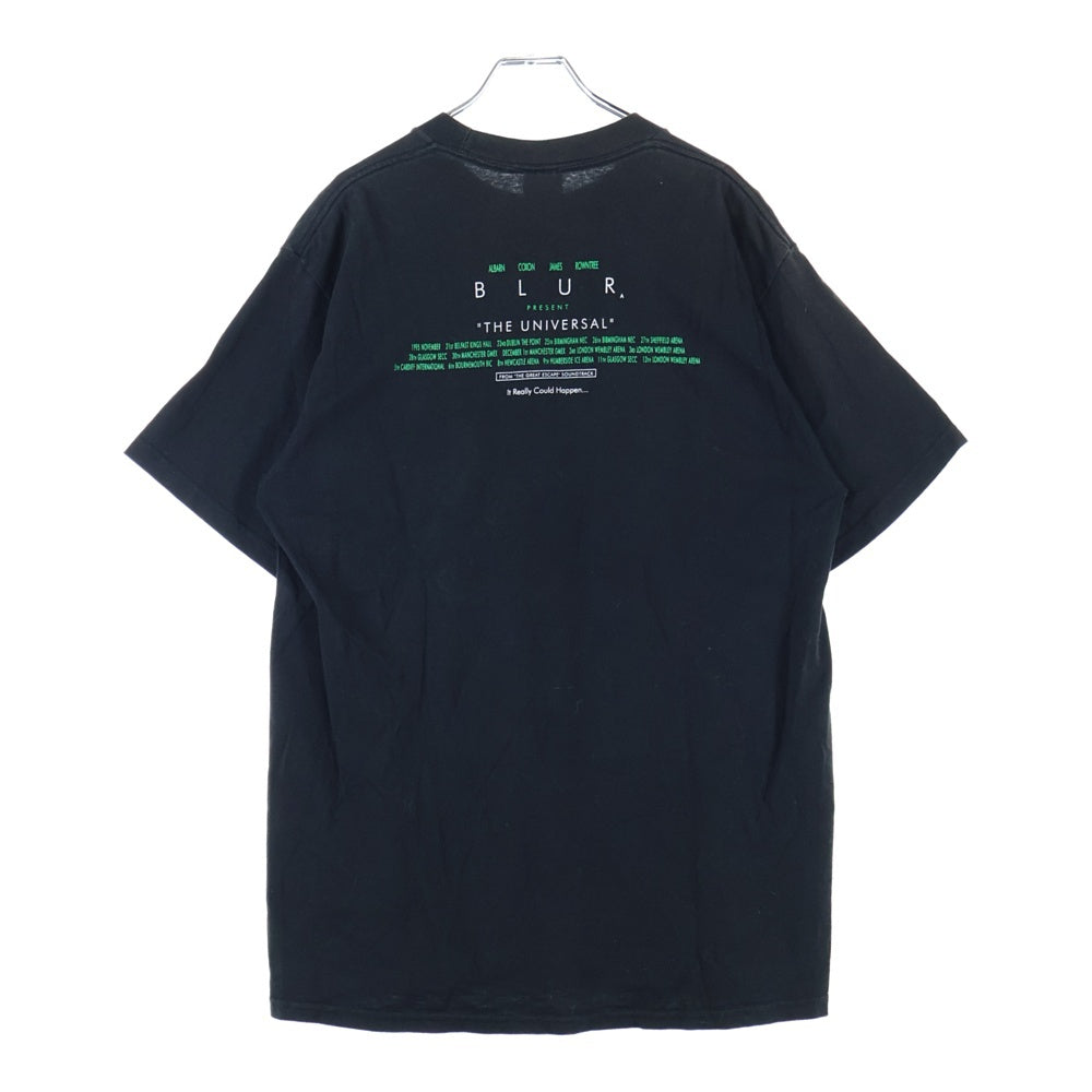 VINTAGE(ヴィンテージ) 90s BLUR TEE ブラー ユニバーサル Tシャツ 半袖 カットソー ブラック