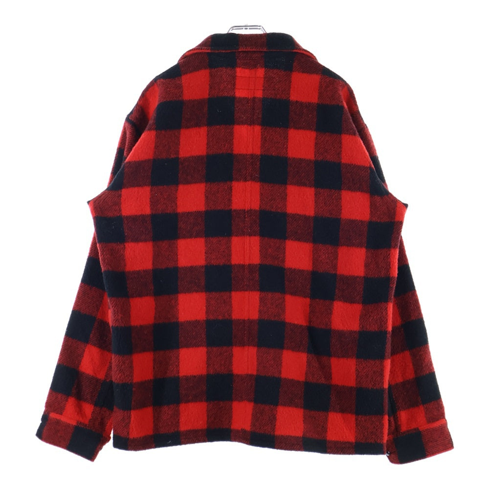TENDERLOIN(テンダーロイン) T-20RG T-BUFFALO JKT バッファローチェックシャツジャケット ブルゾン レッド