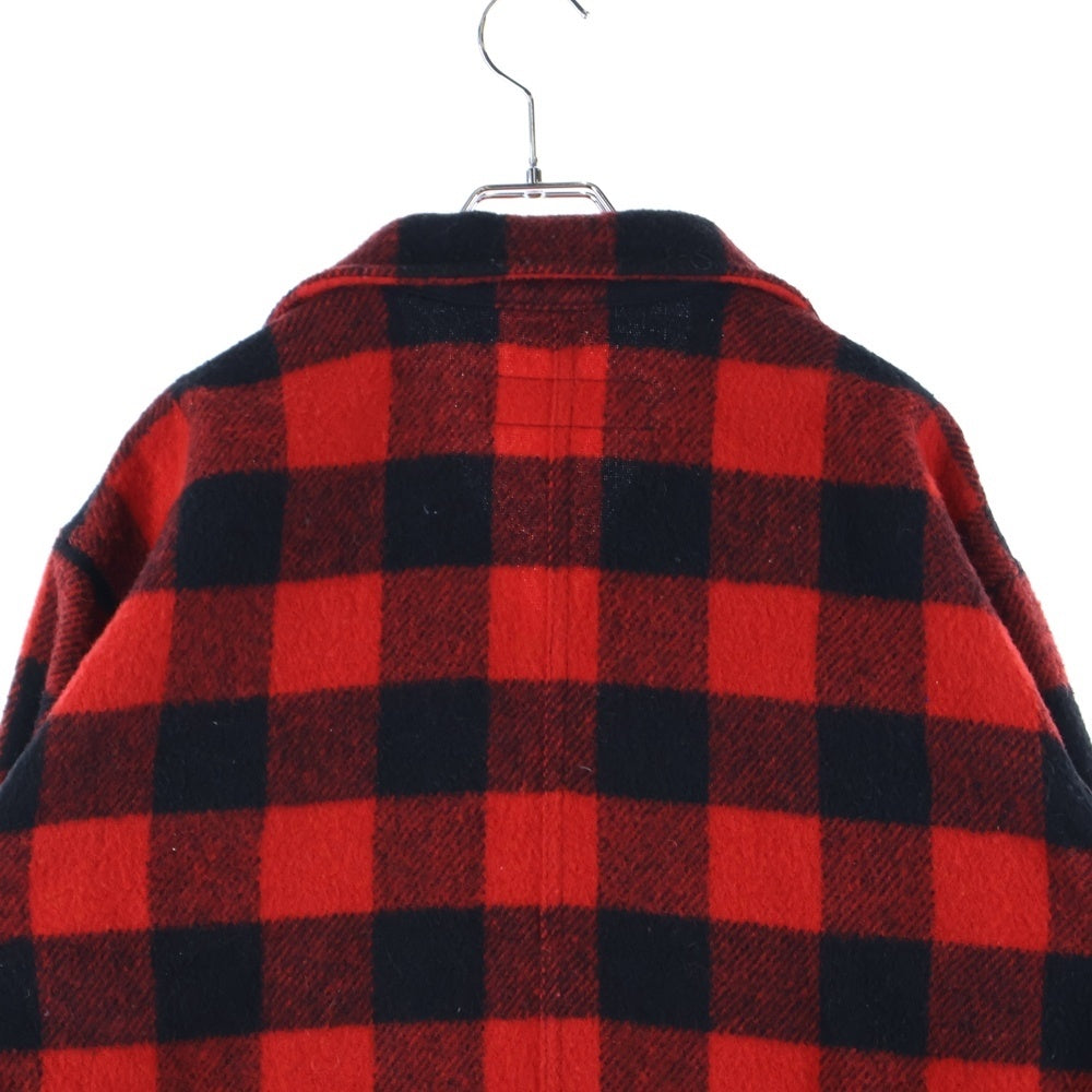 TENDERLOIN(テンダーロイン) T-20RG T-BUFFALO JKT バッファローチェックシャツジャケット ブルゾン レッド