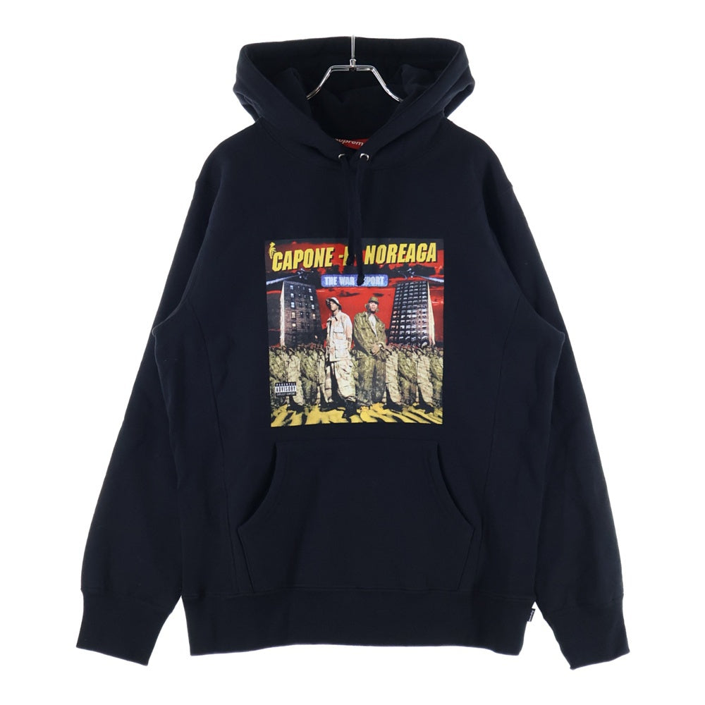 SUPREME(シュプリーム) 16AW The War Report Hooded Sweatshirt ザ ワー リポート プルオーバースウェットパーカー ブラック